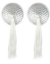 Load image into Gallery viewer, Satin Sequin Tassel Pasties
